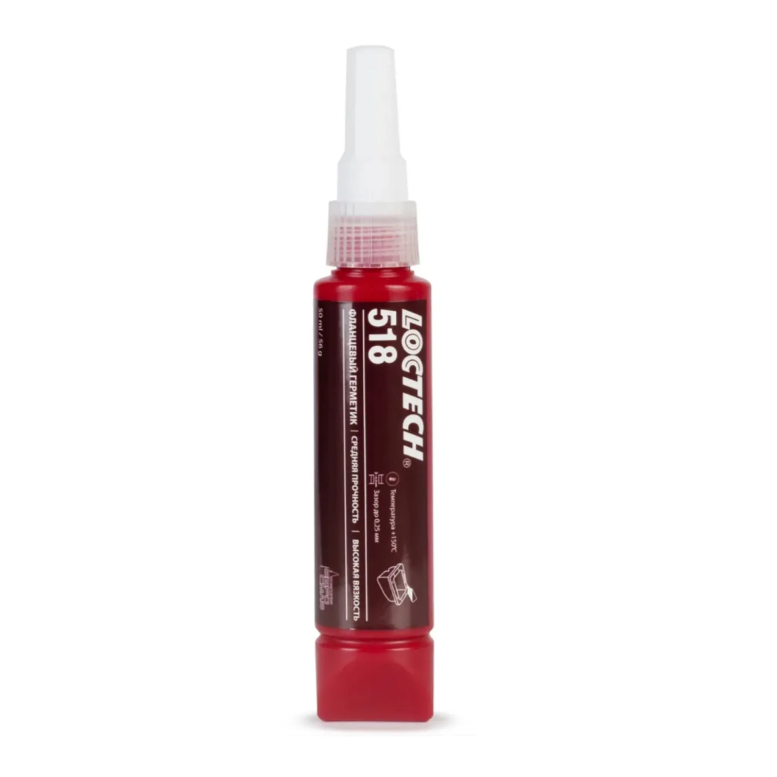 LOCTECH 518 50ML Фланцевый герметик высокой вязкости LOCTECH 518 50ML Фланцевый герметик высокой вязкости